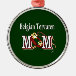 Belgische Tervuren Dog MAMA Ornament Aus Metall