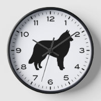 Belgische Tervuren Dog Silhouette