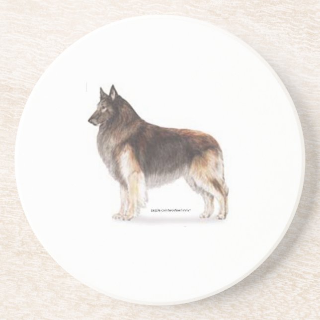 Belgische Tervuren Getränkeuntersetzer (Vorne)