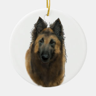 Belgische Tervuren Keramik Ornament