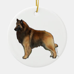 Belgische Tervuren Keramik Ornament