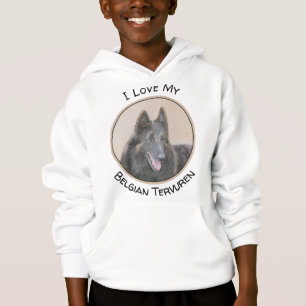 Belgische Tervuren Malerei - Niedliche Original Hu Hoodie