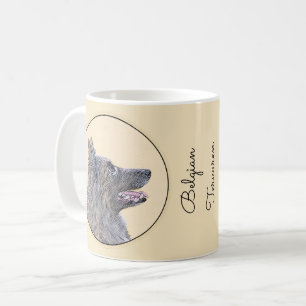 Belgische Tervuren Malerei - Niedliche Original Hu Kaffeetasse