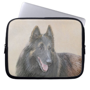 Belgische Tervuren Malerei - Niedliche Original Hu Laptopschutzhülle