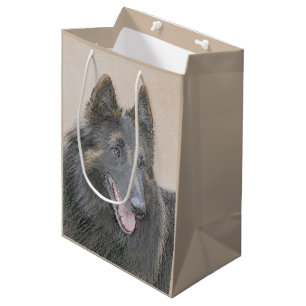 Belgische Tervuren Malerei - Niedliche Original Hu Mittlere Geschenktüte