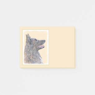 Belgische Tervuren Malerei - Niedliche Original Hu Post-it Klebezettel