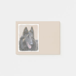 Belgische Tervuren Malerei - Niedliche Original Hu Post-it Klebezettel