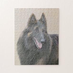 Belgische Tervuren Malerei - Niedliche Original Hu Puzzle