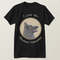 Belgische Tervuren Malerei - Niedliche Original Hu