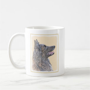 Belgische Tervuren Malerei - Niedliche Original Hu Tasse