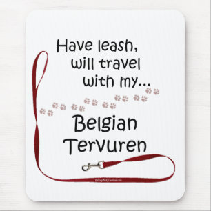 Belgische Tervuren Reisebüro Mousepad