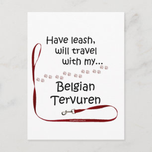 Belgische Tervuren Reisebüro Postkarte
