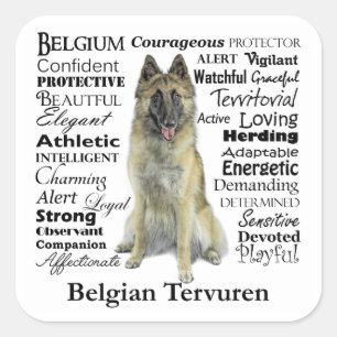 Belgische Tervuren Stickers