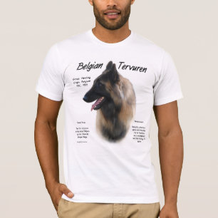 Belgische Tervuren treffen sich zur Rasse T-Shirt