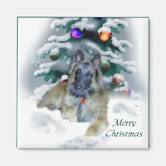 Belgische Tervuren Weihnachtsgeschenke Magnet (Vorne)