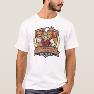 Belgische Waffel-Universitätssportlogo Ajay T-Shirt
