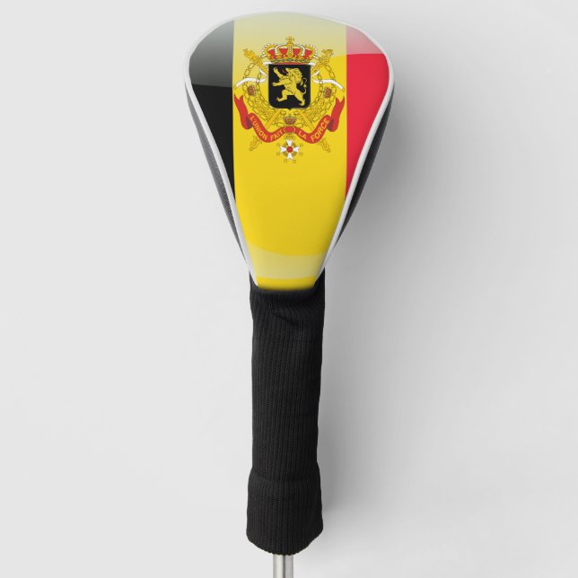 Belgische Wappen Golf Headcover (Vorderseite)
