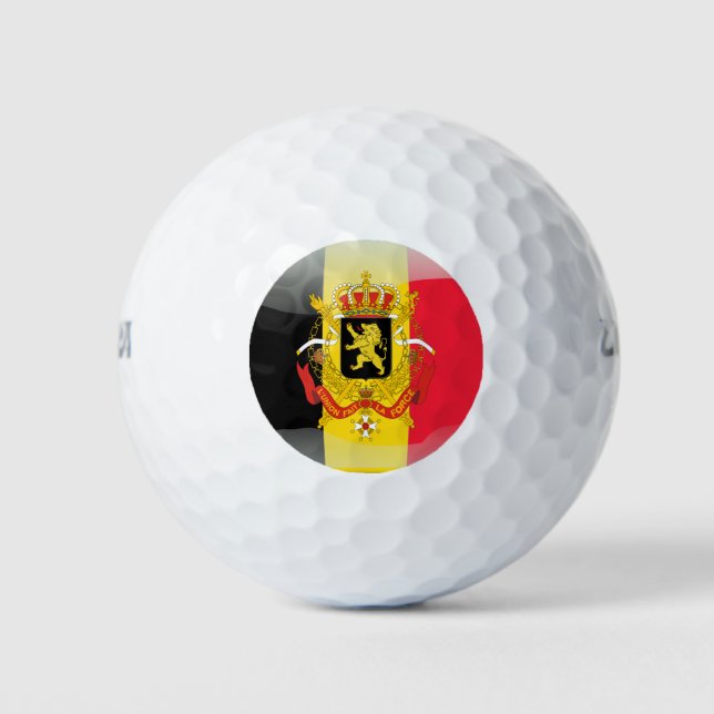 Belgische Wappen Golfball (Vorderseite)