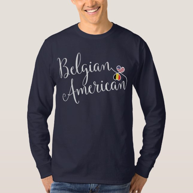 Belgischer Amerikaner Entwinde T-Shirt (Vorderseite)