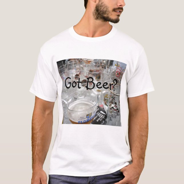 Belgischer Bier-T - Shirt (Vorderseite)