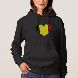 Belgischer Flaggenstaat (Belgien) Hoodie