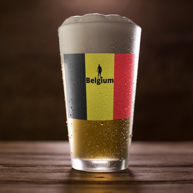 Belgischer Fußball  Glas (Von Creator hochgeladen)