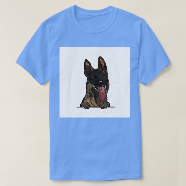 Belgischer Hirte von Malinois_ T-Shirt (Design vorne)