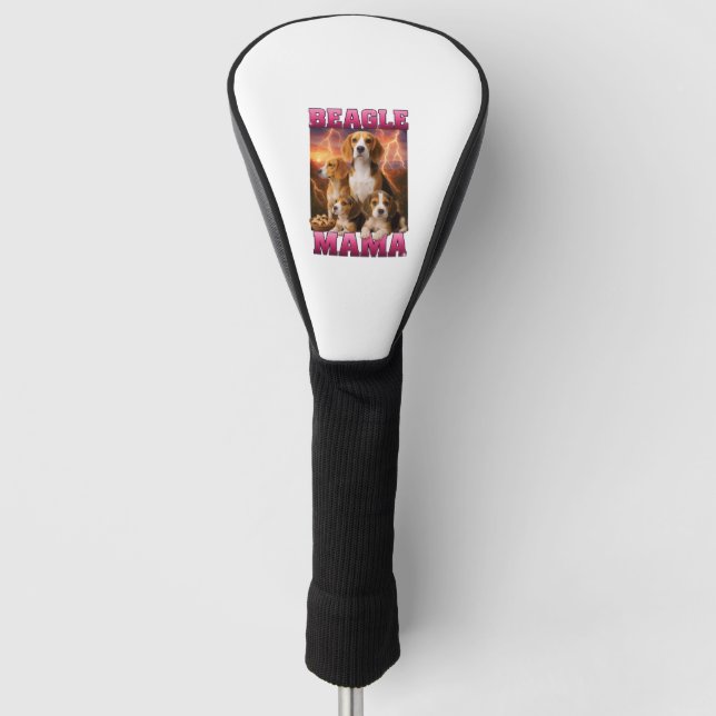 Belgischer Malinois Golf Headcover (Vorderseite)