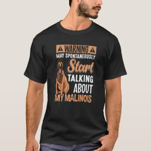 Belgischer Malinois-Hund für belgischer Eigentümer T-Shirt