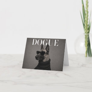 Belgischer Malinois Luxus Dankeskarten Dankeskarte