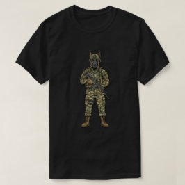Belgischer Malinois-Soldat T-Shirt