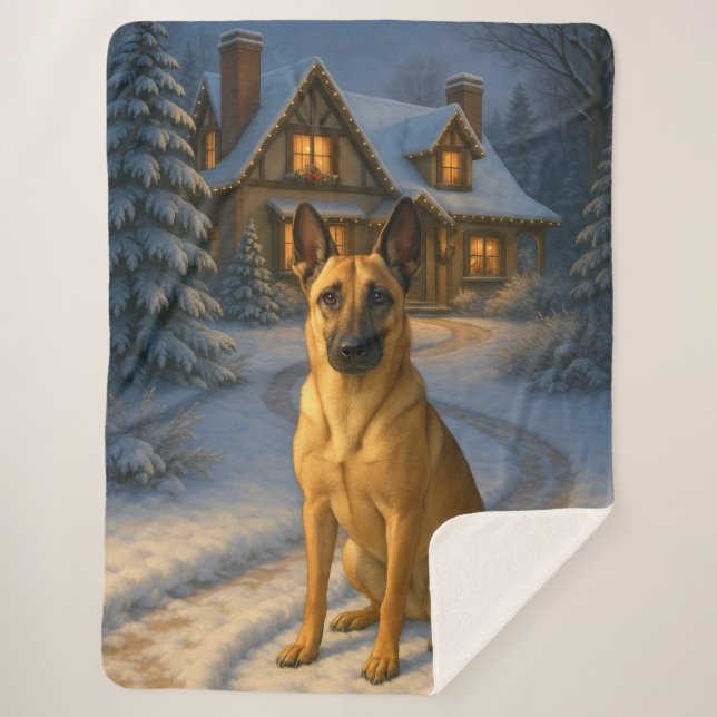 Belgischer Malinois Urlaub  Sherpadecke (Vorderseite)