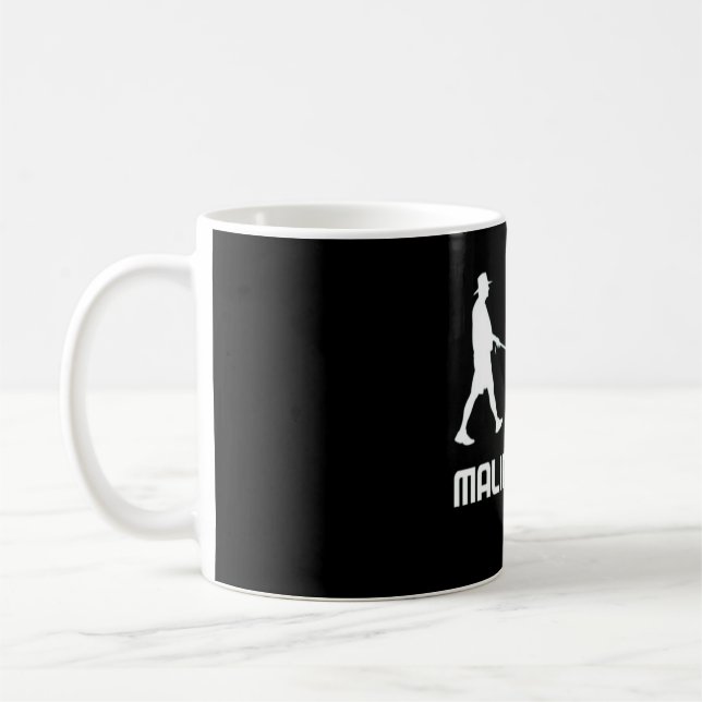 Belgischer Malinois-Vater Dinosaur Funny-Geschenk  Kaffeetasse (Links)