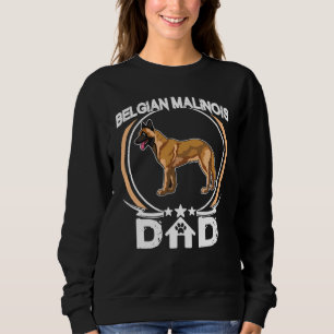 Belgischer Malinois Vater für Hundebesitzer Vatert Sweatshirt