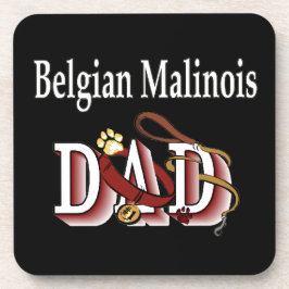 Belgischer Malinois-Vater Getränkeuntersetzer