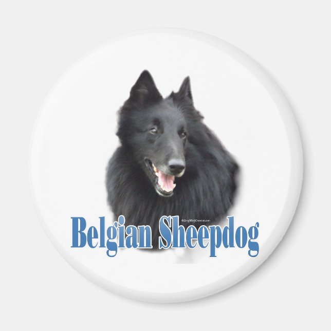 Belgischer Name des Schafhundes - Magnet (Vorne)