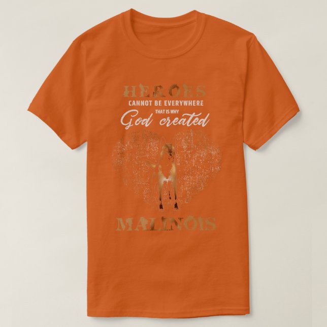 Belgischer Schäfer Malinois (21) T-Shirt (Design vorne)