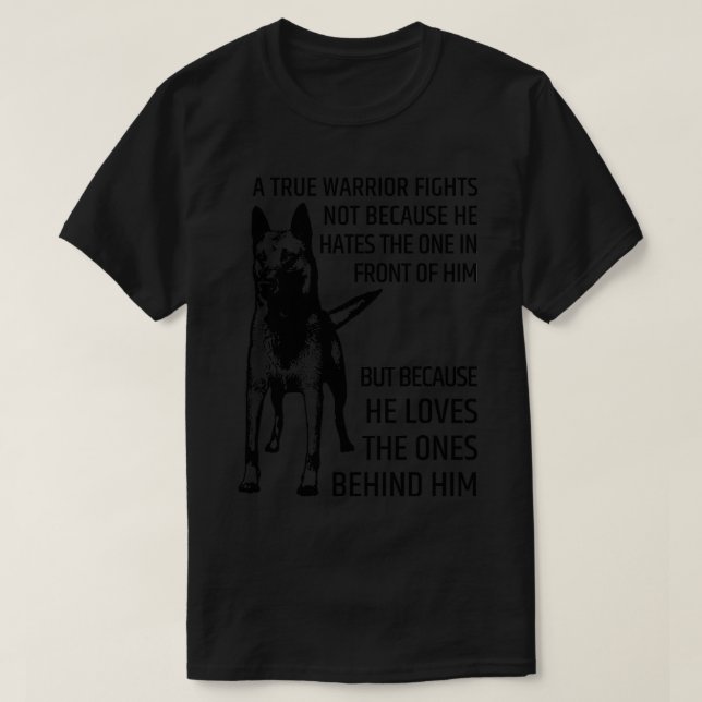 Belgischer Schäfer Malinois (2) T-Shirt (Design vorne)