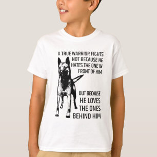 Belgischer Schäfer - Malinois - wahrer Krieger T-Shirt