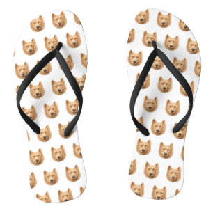 Belgischer Schäferhund 3D Inspiriert Flip Flops