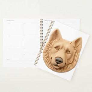Belgischer Schäferhund 3D Inspiriert Planer