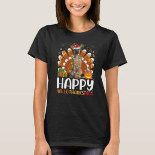 Belgischer Schäferhund Halloween Weihnachtskalende T-Shirt