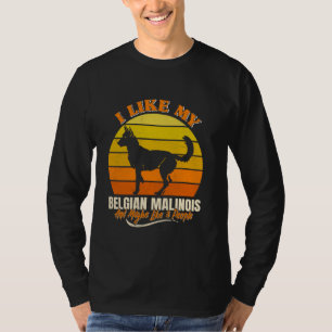 Belgischer Schäferhund ICH LIEBE MEINEN BELGISCHEN T-Shirt