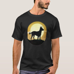 Belgischer Schäferhund Malinois Retro T-Shirt