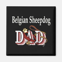 Belgischer Schäferhund Papa Magnet