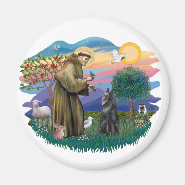 Belgischer Schafhund Magnet (Vorne)