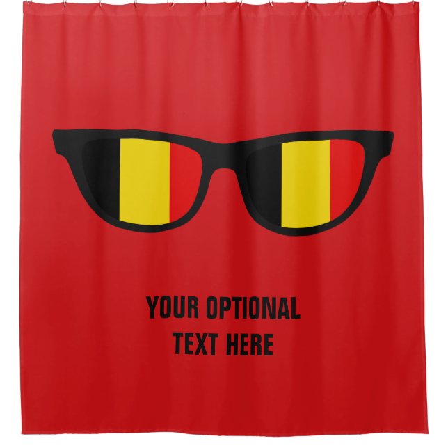 Belgischer Shades-Duschvorhang Duschvorhang (Vorderseite)