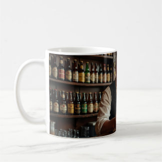 Belgischer Trappisten-Bar-Willkommensszene-Mug Kaffeetasse