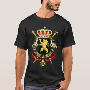 Belgisches Emblem - Wappen von Belgien T-Shirt
