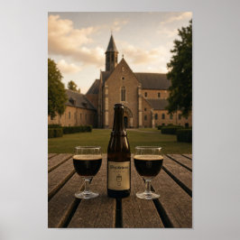 Belgisches Kloster Westvleteren Ale Bier Poster